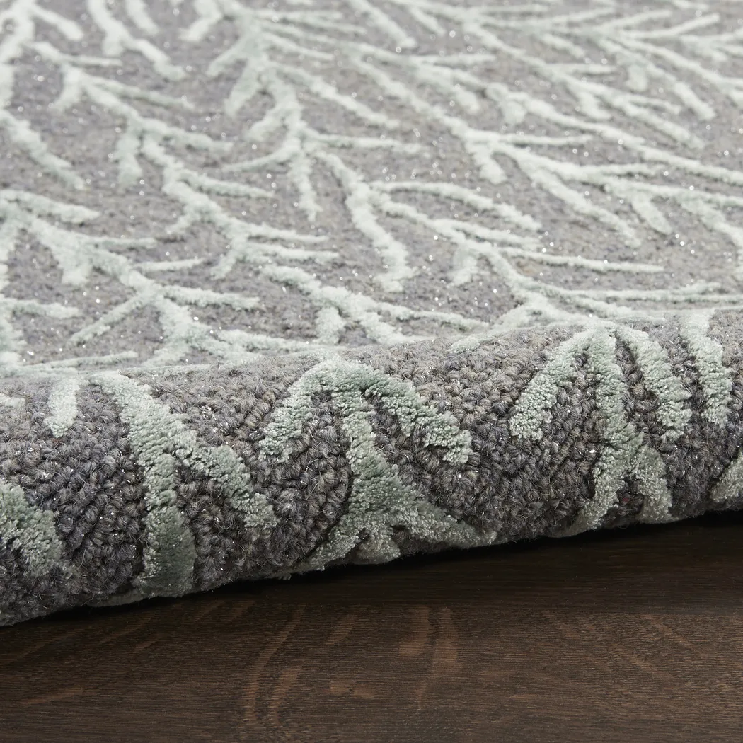 Vista Valley Gray 7'9 x 9'9 Rug - Thumbnail - Image 3