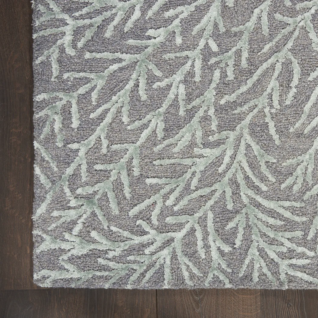 Vista Valley Gray 7'9 x 9'9 Rug - Thumbnail - Image 4