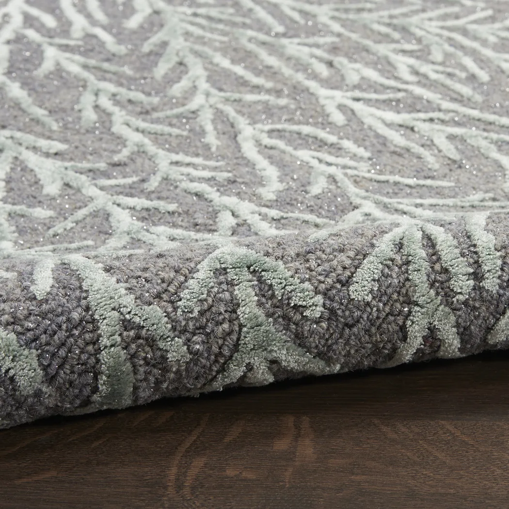 Vista Valley Gray 8'5" x 11'5" Rug - Thumbnail - Image 3