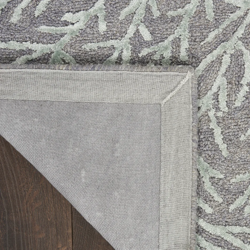 Vista Valley Gray 8'5" x 11'5" Rug - Thumbnail - Image 5