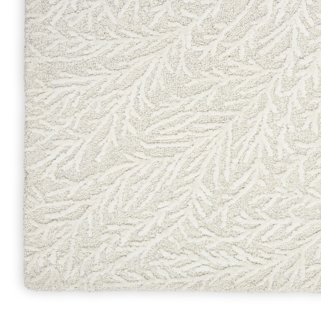 Vista Valley Ivory 5'3" x 7'3" Rug - Thumbnail - Image 4