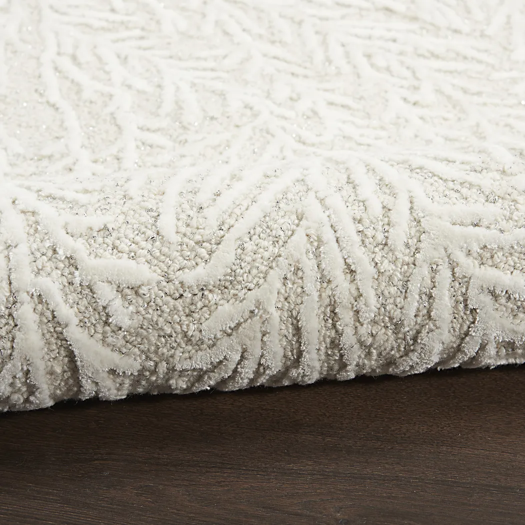 Vista Valley Ivory 9'9 x 13'1 Rug - Thumbnail - Image 3