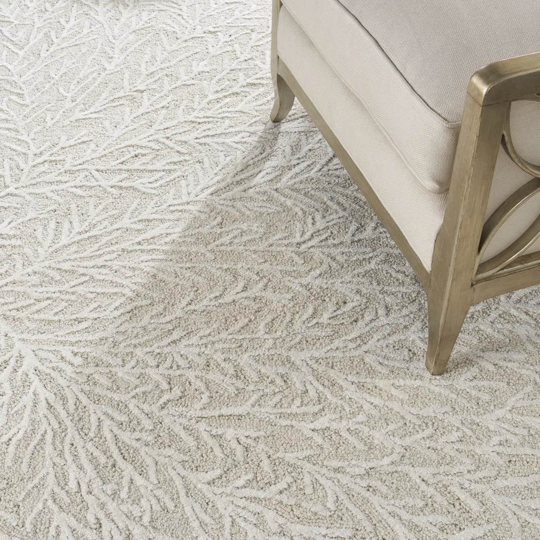 Vista Valley Ivory 9'9 x 13'1 Rug - Thumbnail - Image 6