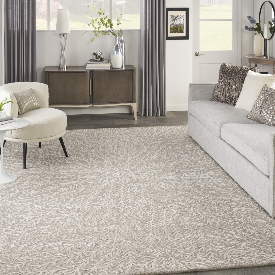 Vista Valley Taupe 8'5" x 11'5" Rug - Thumbnail - Image 6