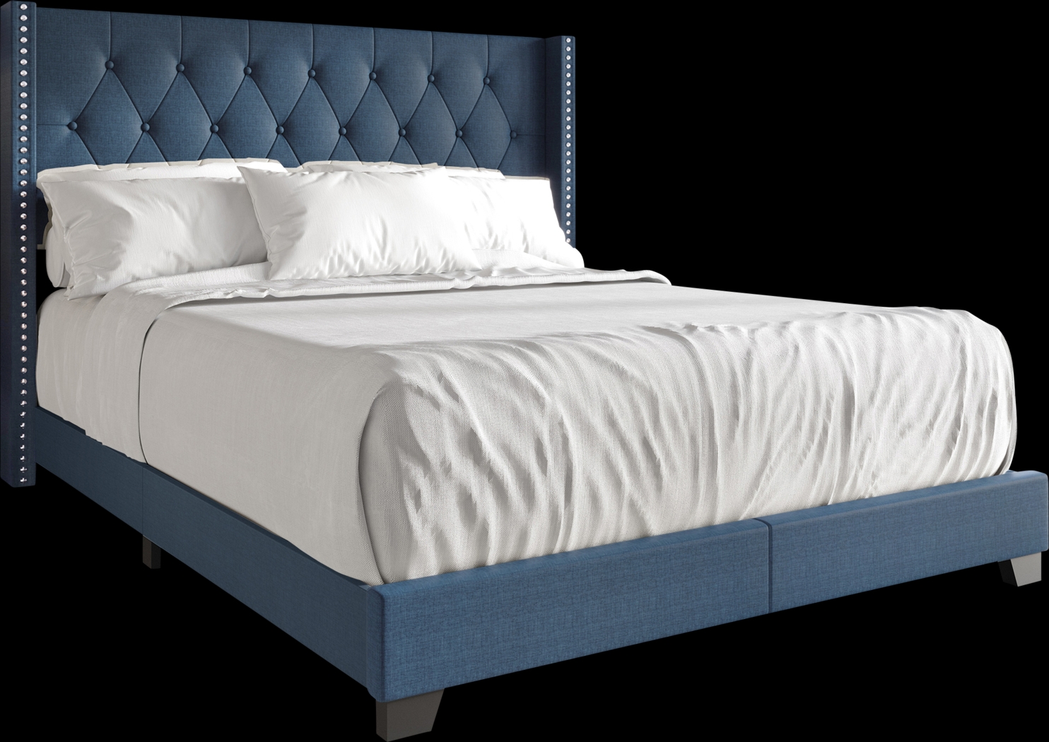 Vistalane Blue Queen Bed - Thumbnail - Image 1