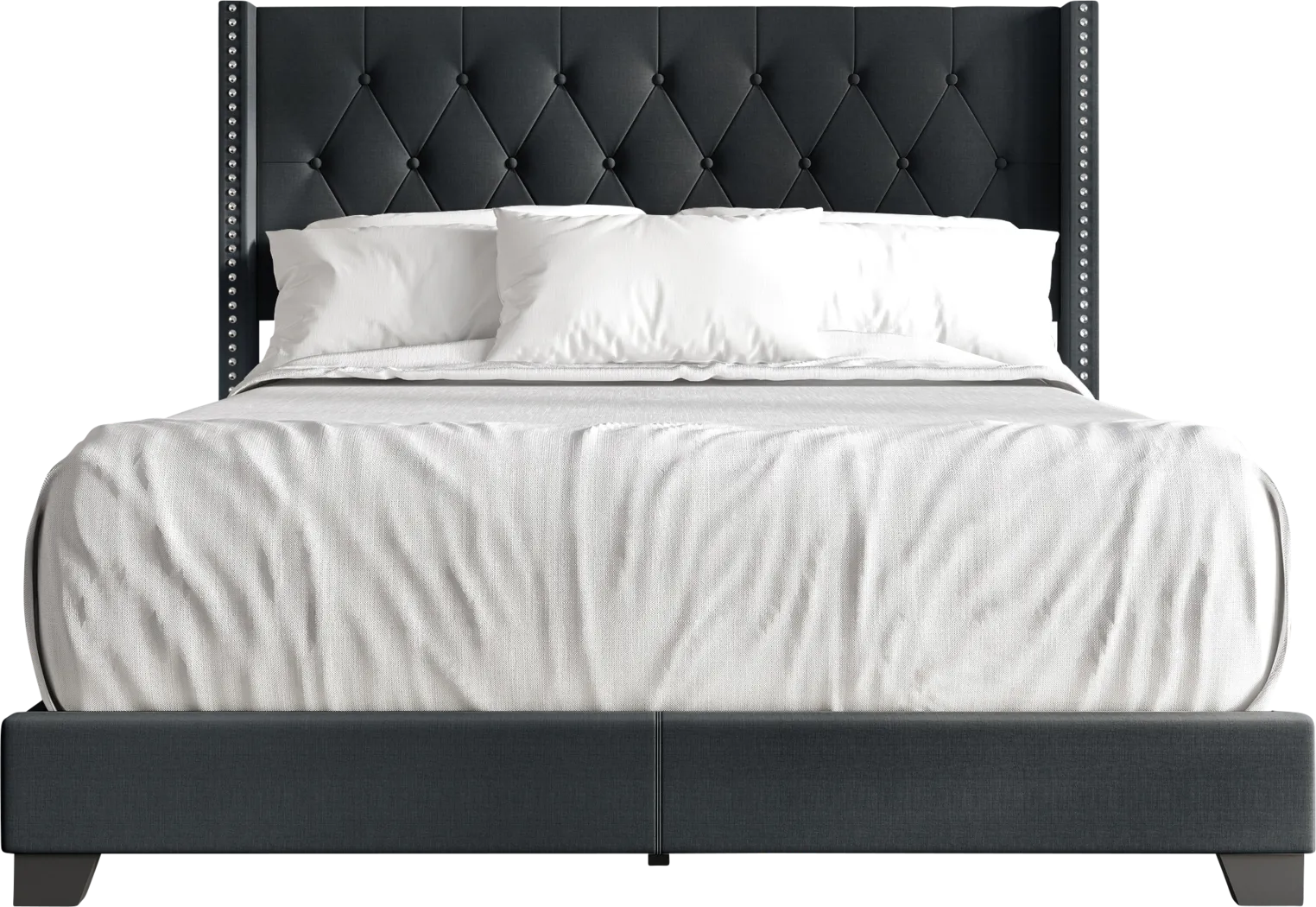 Vistalane Dark Charcoal King Bed - Thumbnail - Image 3