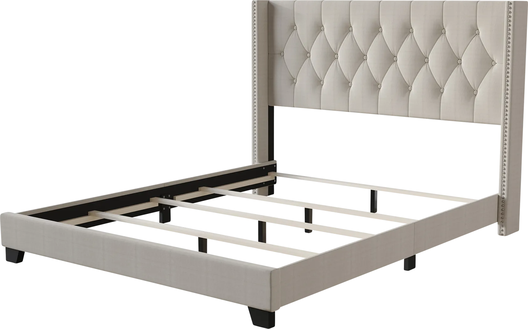 Vistalane Gray Twin Bed - Thumbnail - Image 4