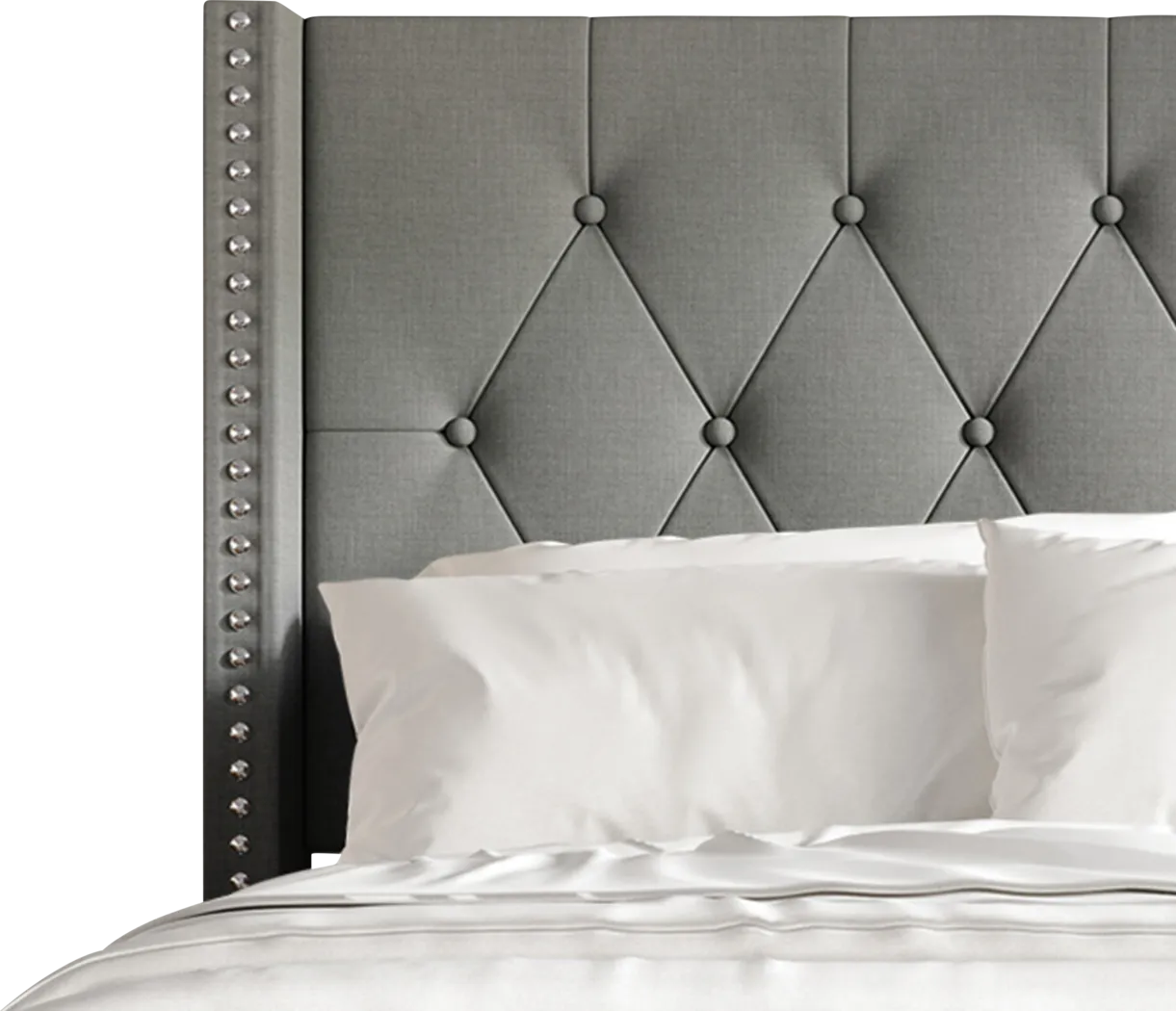 Vistalane Light Gray Queen Bed - Thumbnail - Image 5