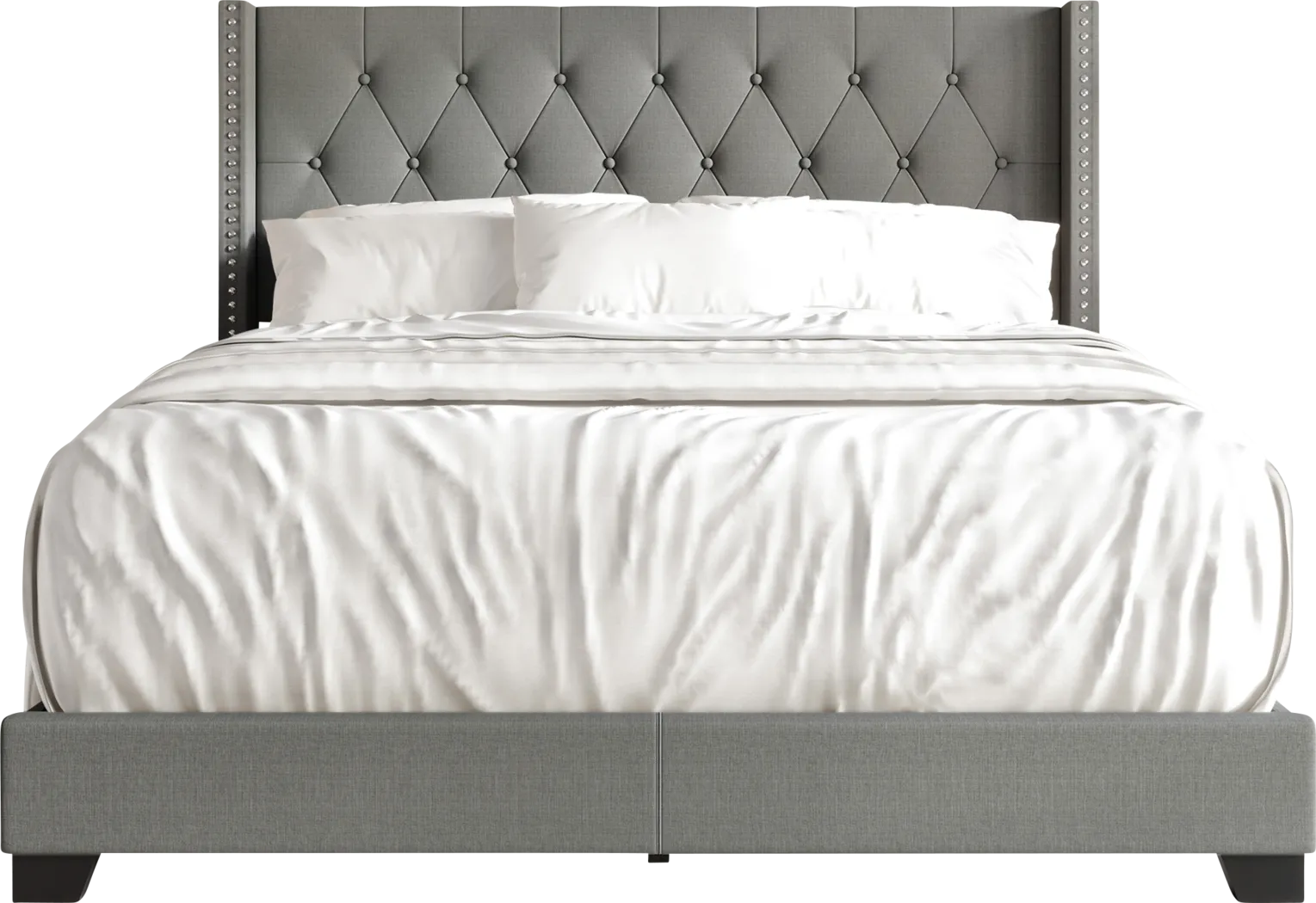 Vistalane Light Gray Twin Bed - Thumbnail - Image 3
