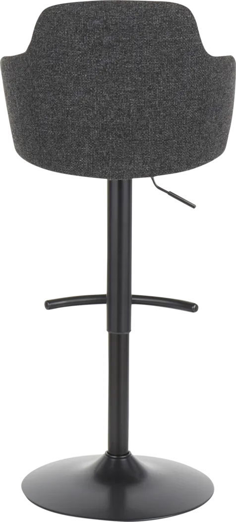 Vitadale Gray Adjustable Barstool, Set of 2 - Thumbnail - Image 5