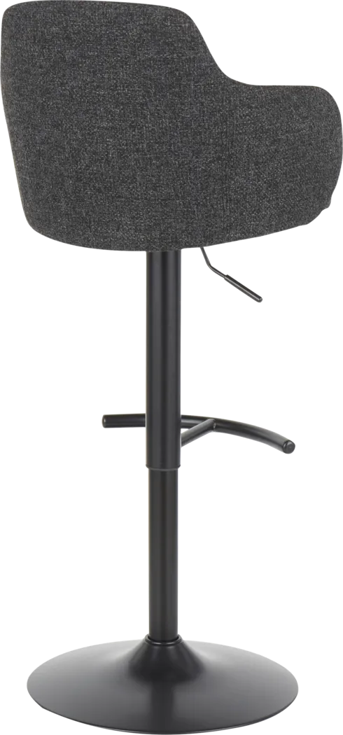 Vitadale Gray Adjustable Barstool, Set of 2 - Thumbnail - Image 6