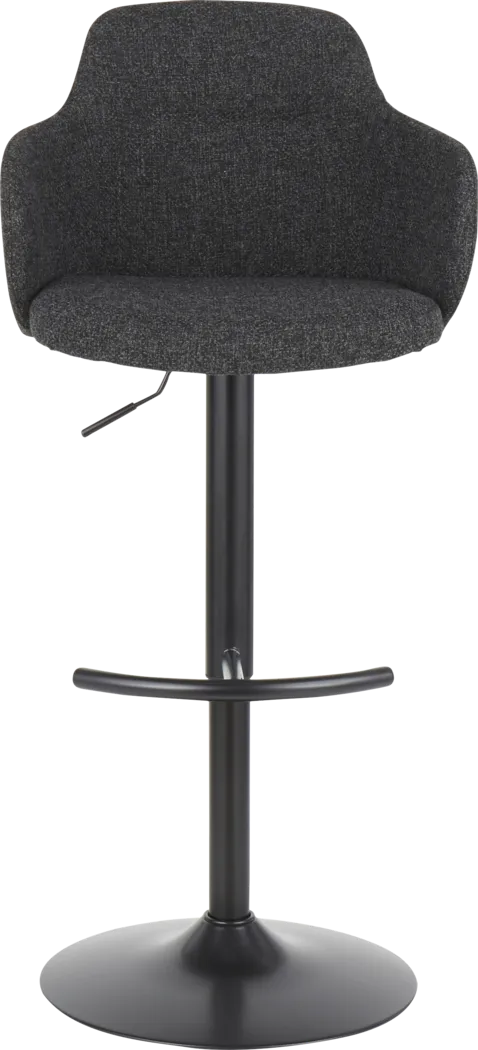Vitadale Gray Adjustable Barstool, Set of 2 - Thumbnail - Image 7