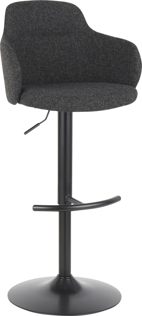 Vitadale Gray Adjustable Barstool, Set of 2 - Thumbnail - Image 10