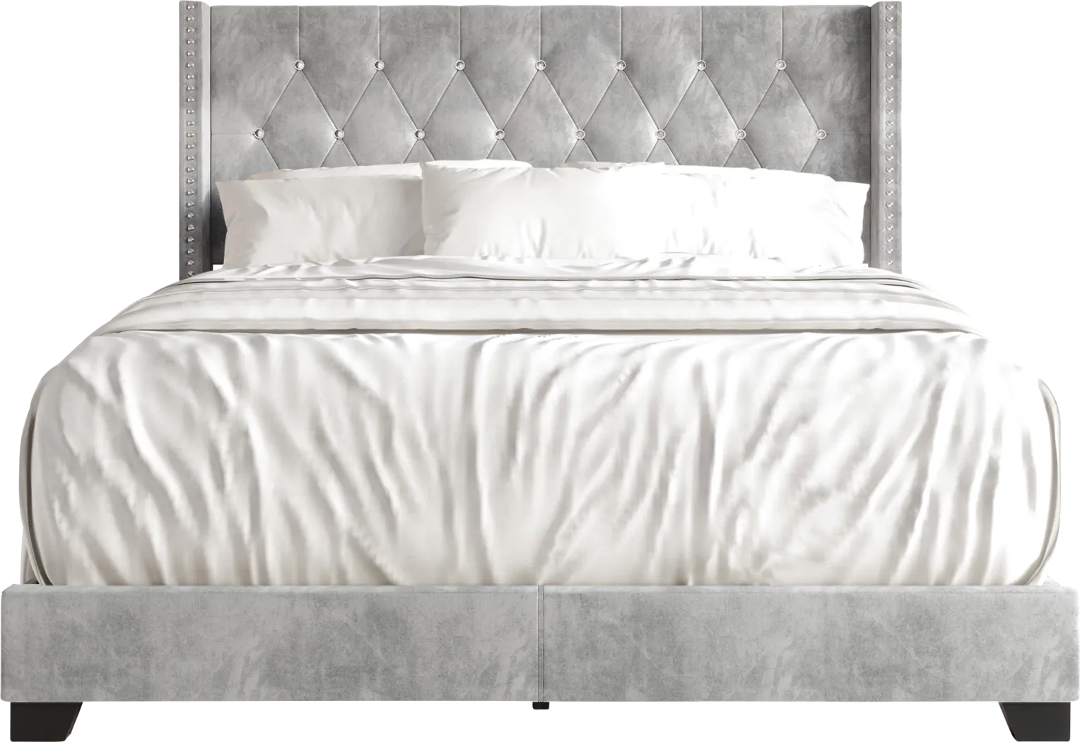 Vitalane Gray King Bed - Thumbnail - Image 4