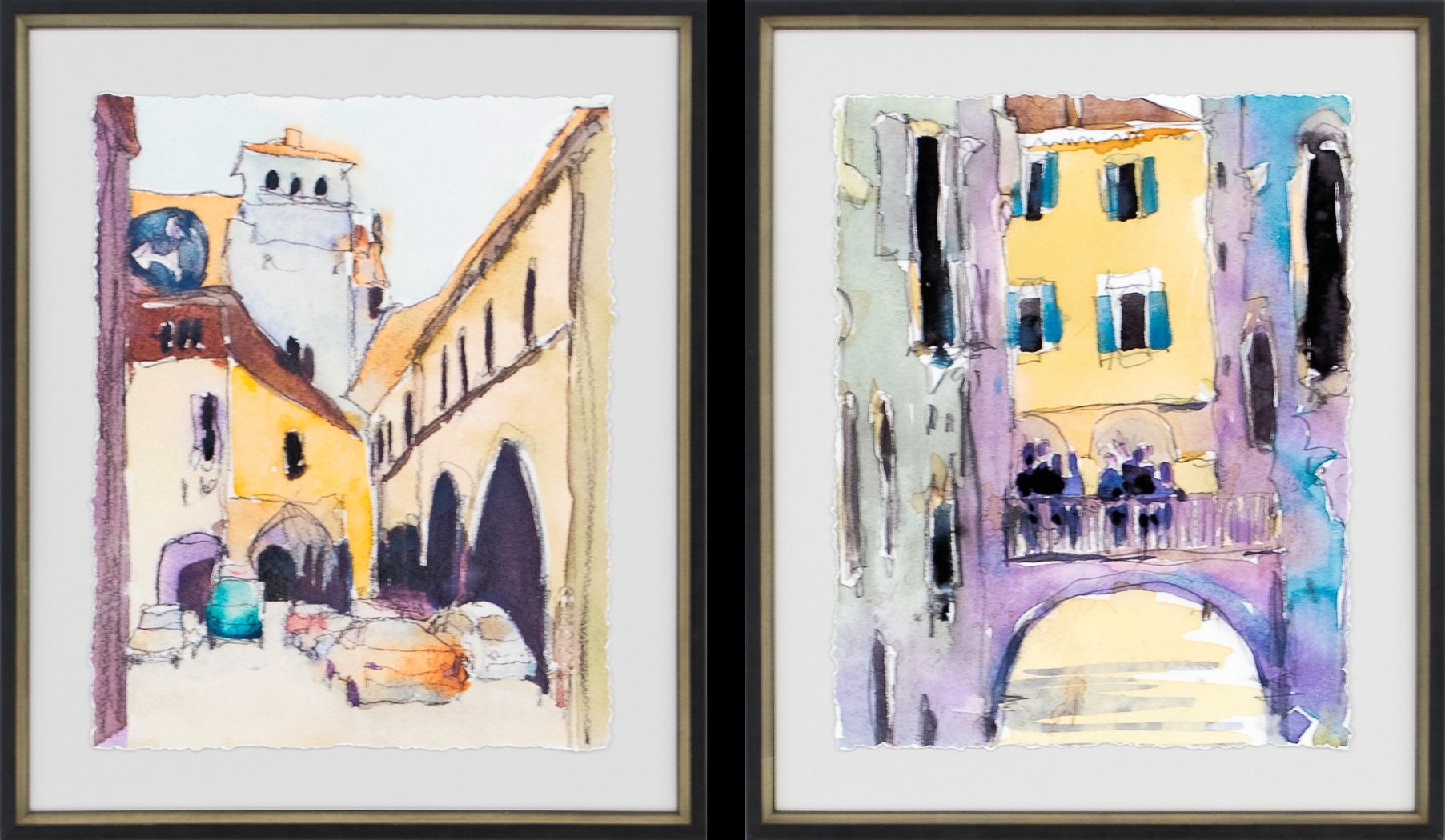 Viticole I Beige Set of 2 Artwork - Thumbnail - Image 1