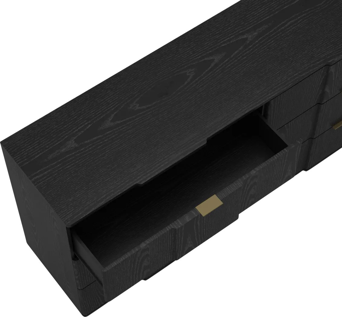 Viwan Black/Gold Dresser - Thumbnail - Image 4