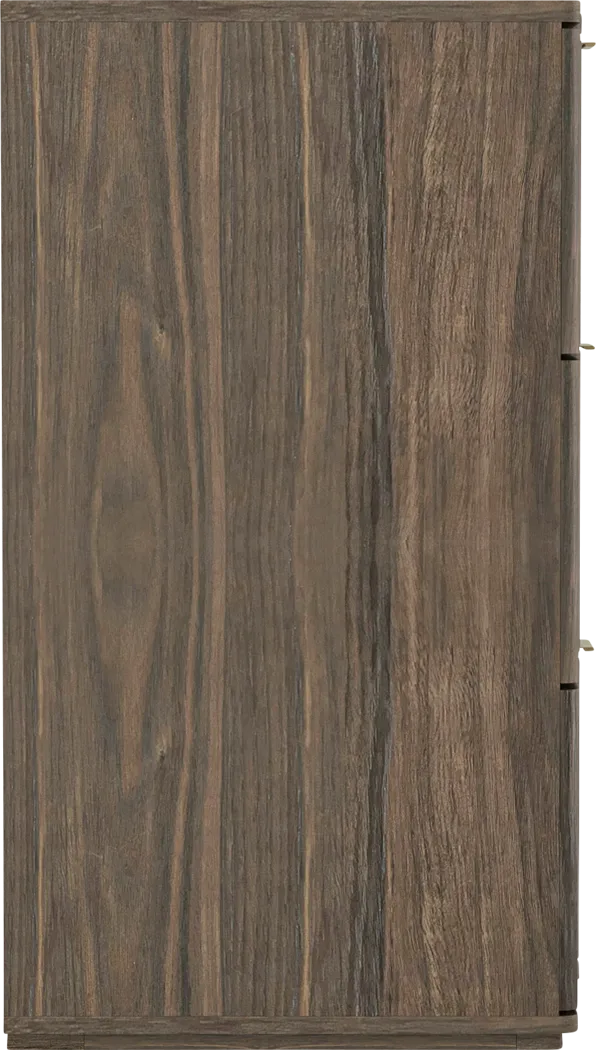 Viwan Walnut/Gold Dresser - Thumbnail - Image 3