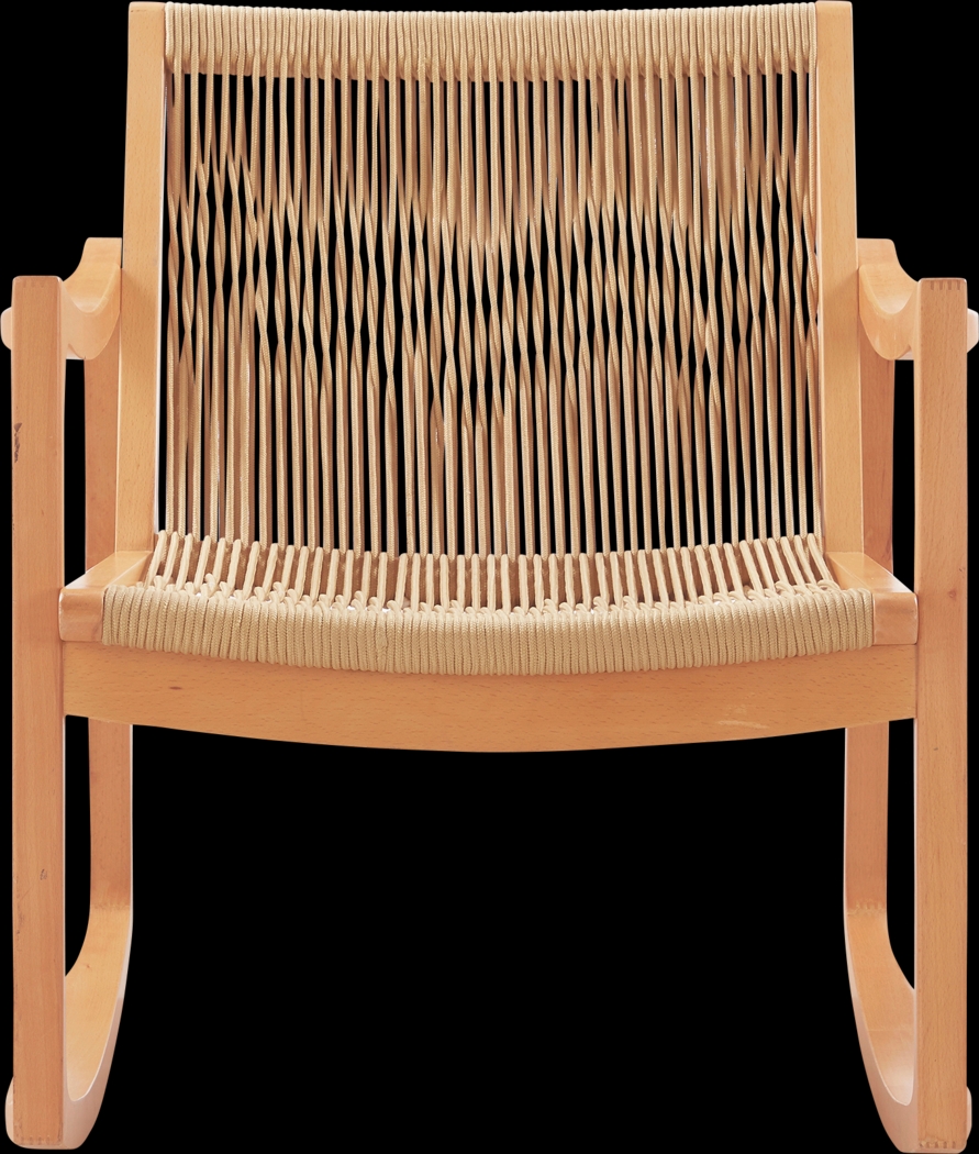 Vixa Natural Rocking Chair - Thumbnail - Image 3