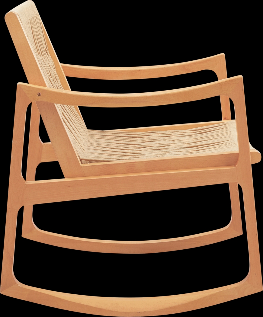 Vixa Natural Rocking Chair - Thumbnail - Image 6