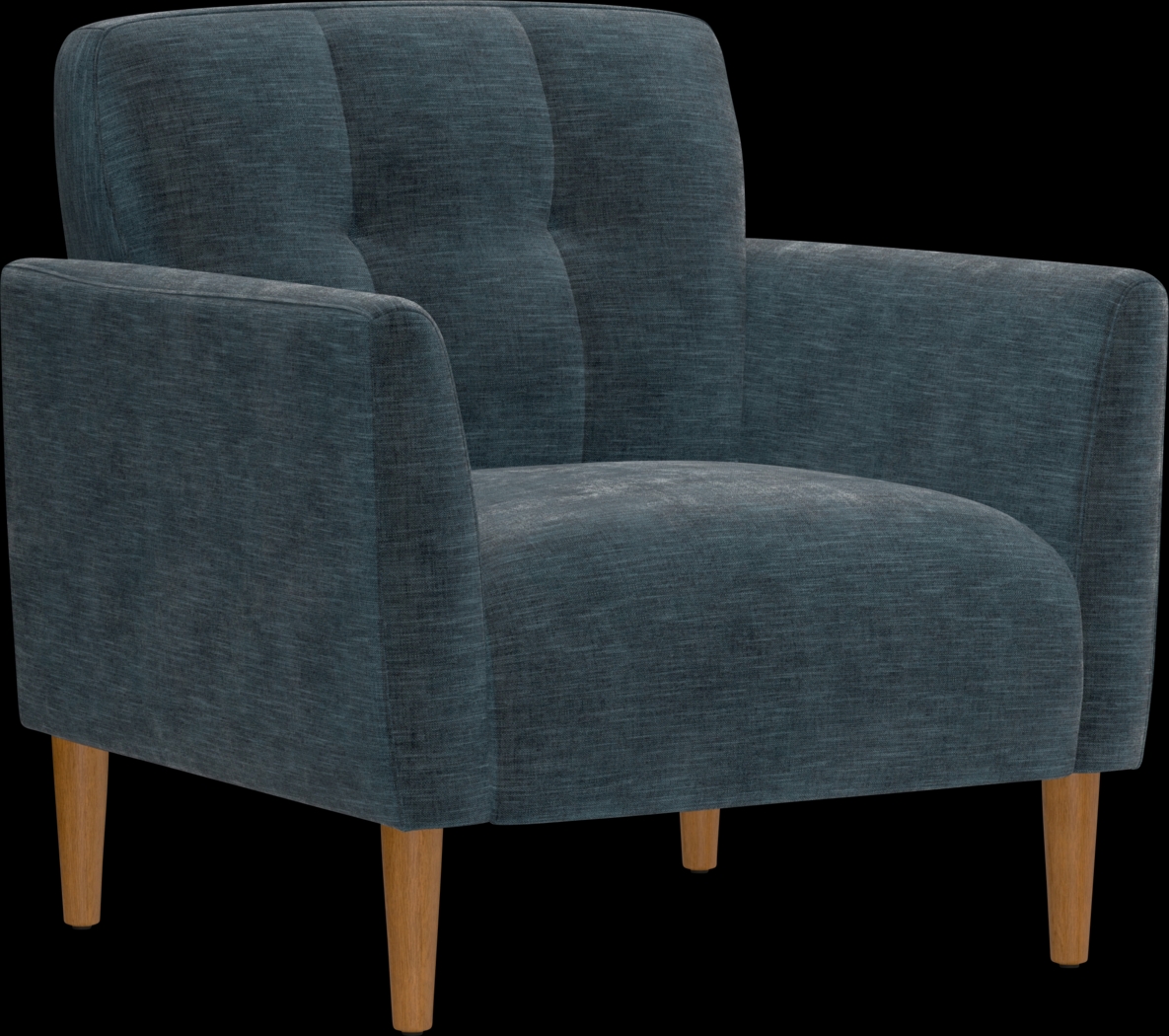 Voana Blue Accent Chair - Thumbnail - Image 1