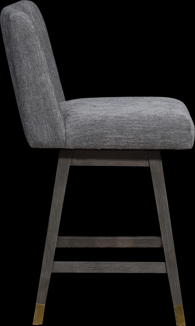 Voidsys I Gray Counter Height Stool - Thumbnail - Image 3