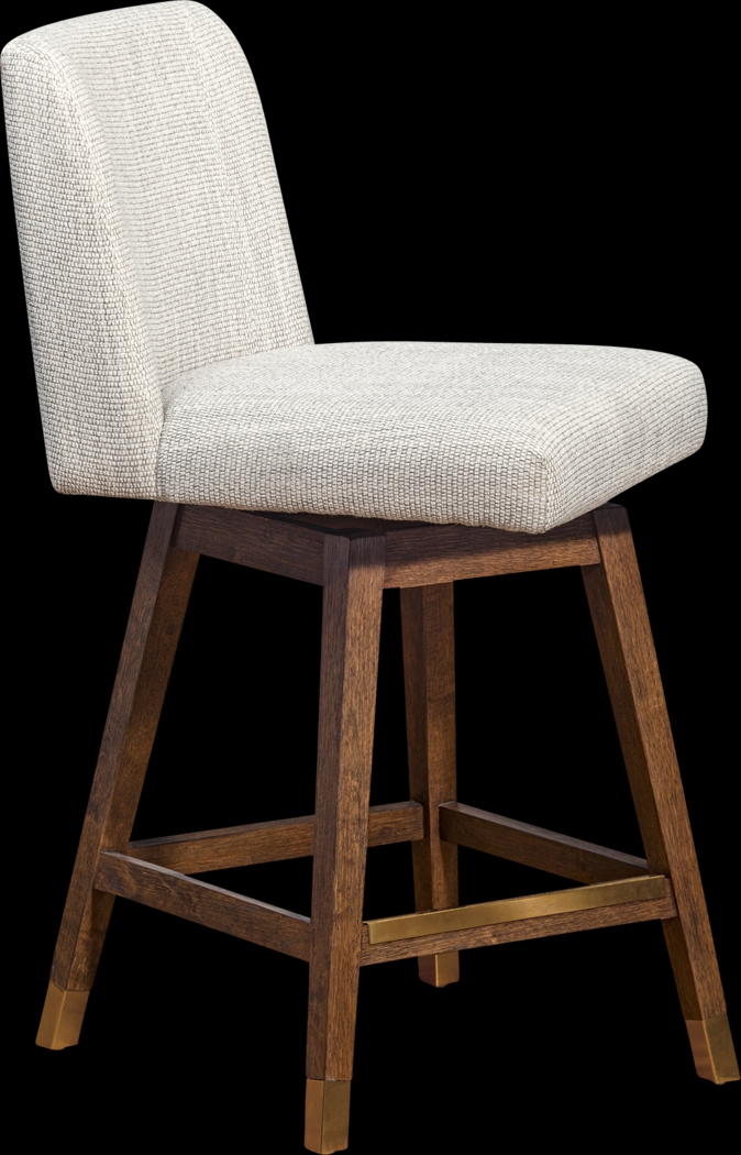 Voidsys II Beige Counter Height Stool - Thumbnail - Image 5