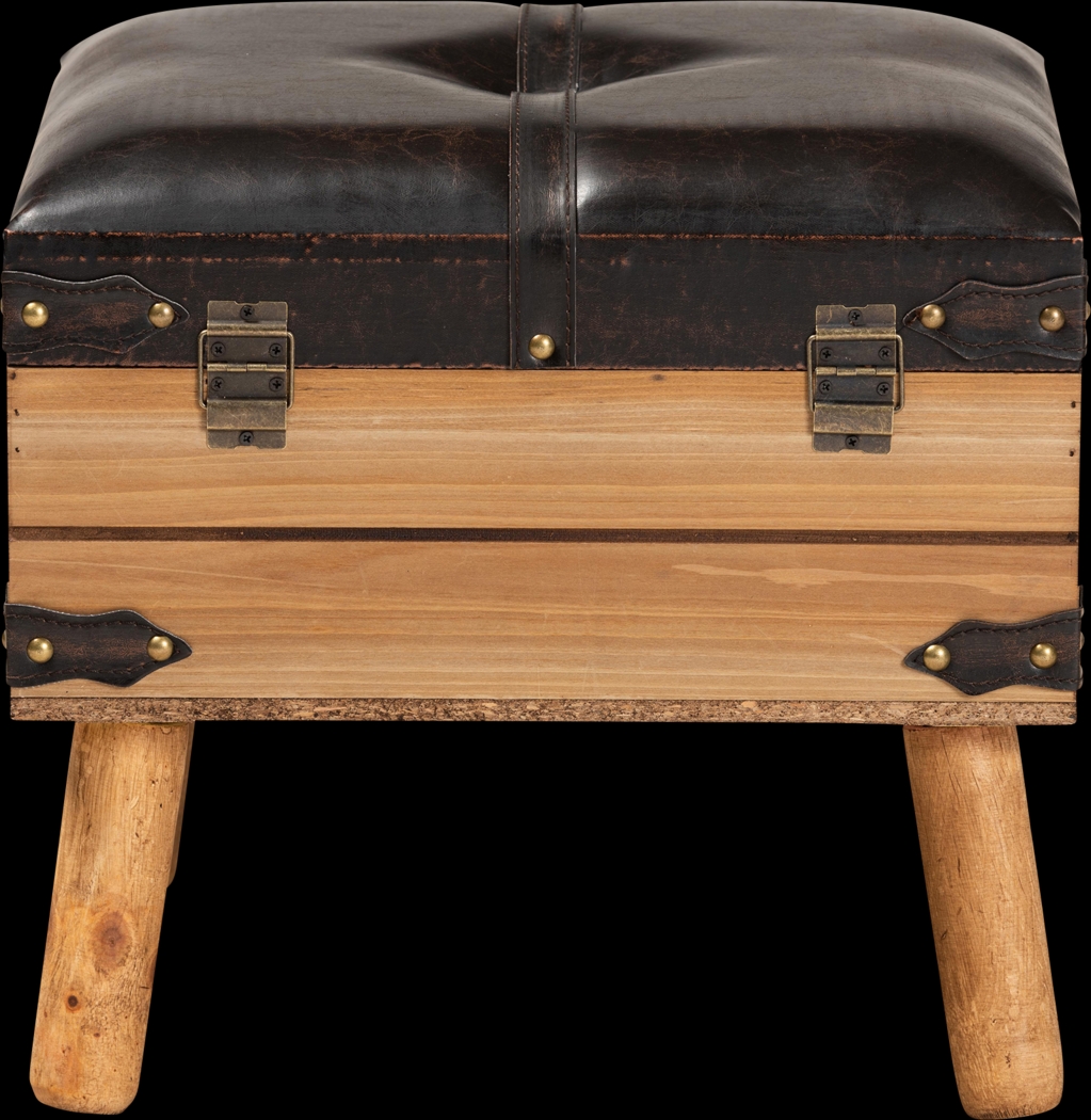 Voisin Brown Storage Ottoman - Thumbnail - Image 5