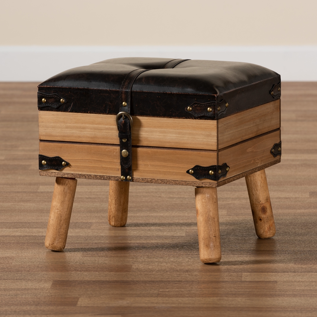 Voisin Brown Storage Ottoman - Thumbnail - Image 10