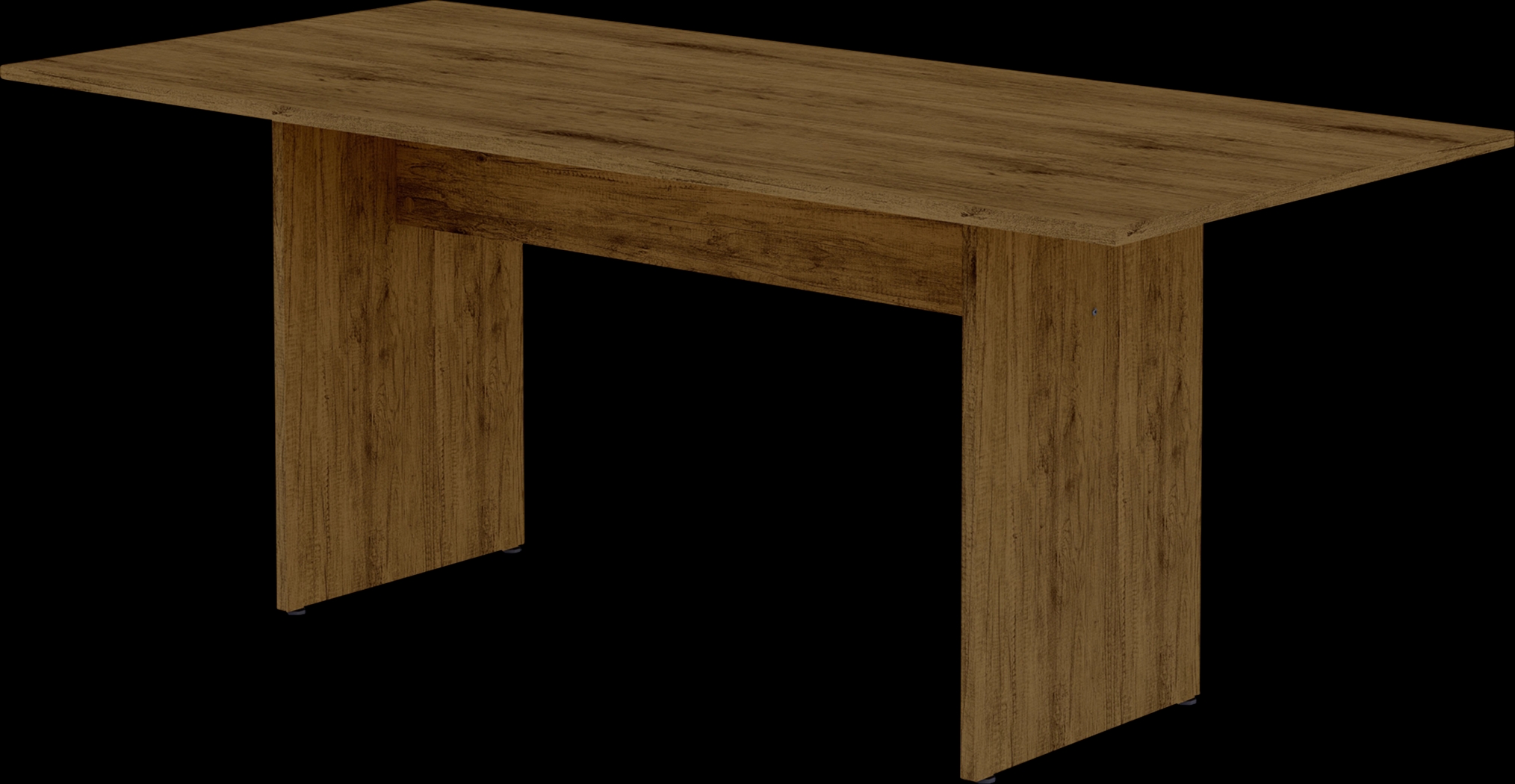 Volco Brown Dining Table - Thumbnail - Image 1