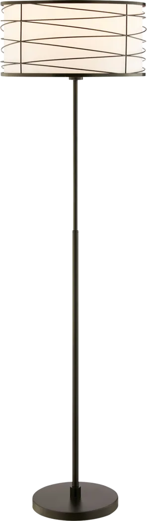 Volusia Gate Black Outdoor Floor Lamp - Thumbnail - Image 1