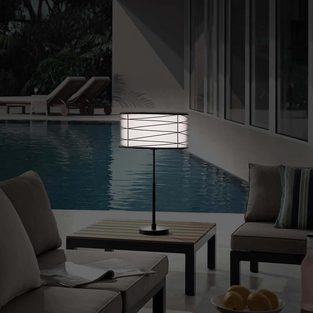 Volusia Gate Black Outdoor Lamp - Thumbnail - Image 3