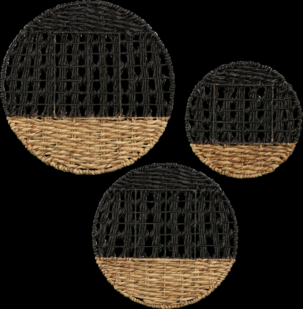 Volz Black Wall Decor - Thumbnail - Image 1