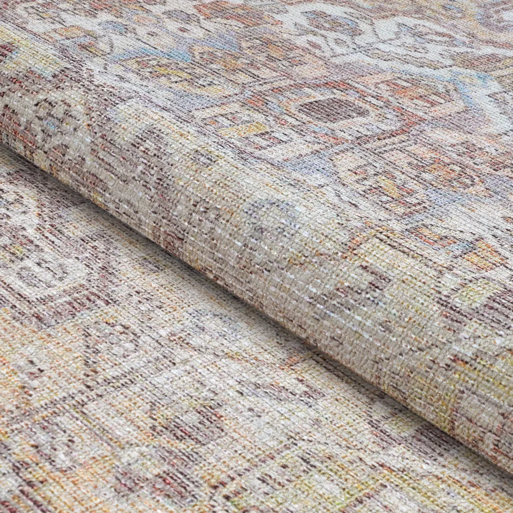 Vonfair Apricot 5' x 8' Rug - Thumbnail - Image 6