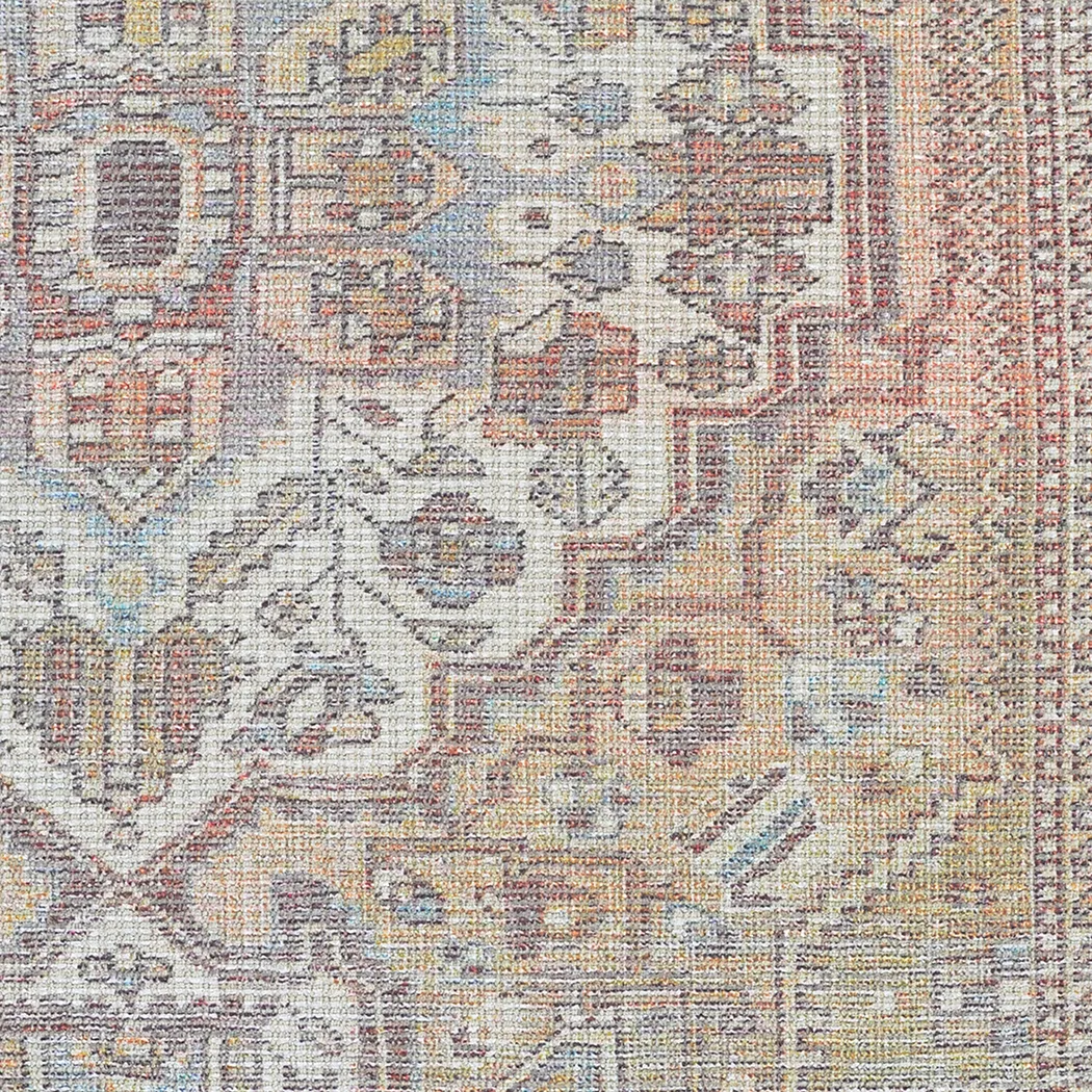 Vonfair Apricot 5' x 8' Rug - Thumbnail - Image 7