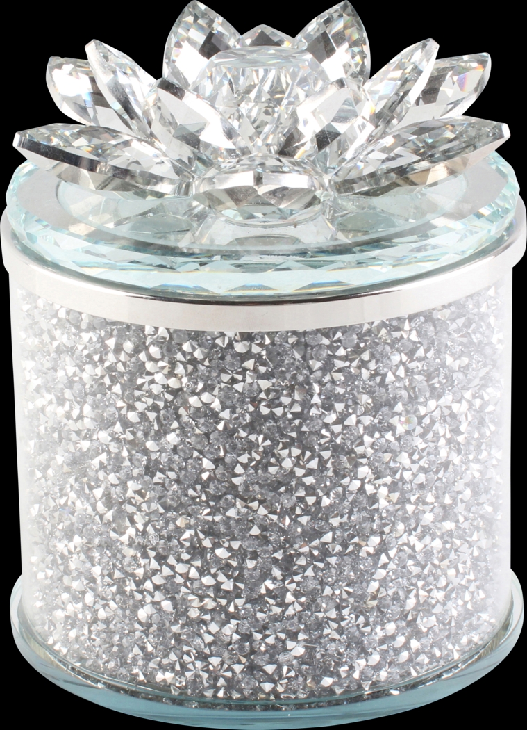 Vonora Silver Decorative Box - Thumbnail - Image 1