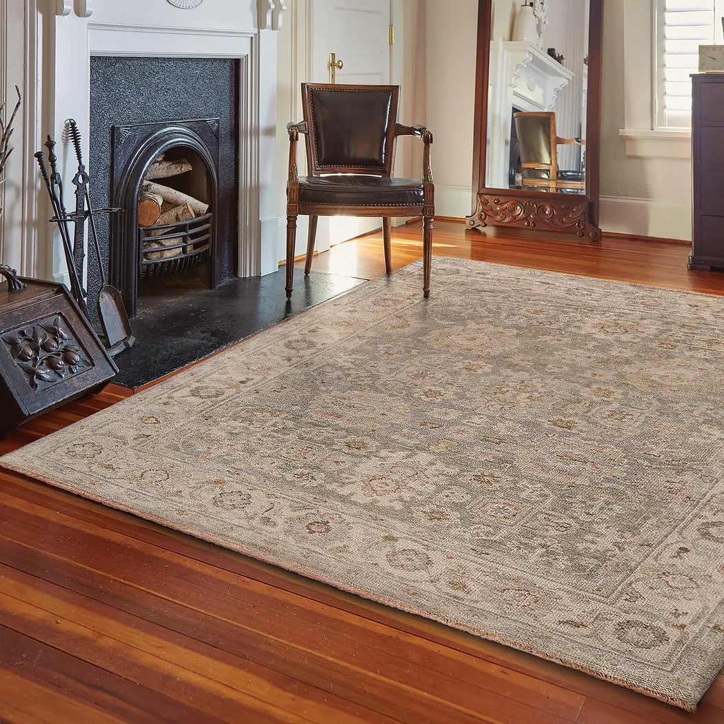 Vonworth Beige/Gray 3' x 5' Rug - Thumbnail - Image 2