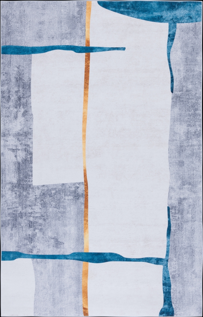 Vopha Gray 5' x 8' Rug - Thumbnail - Image 1