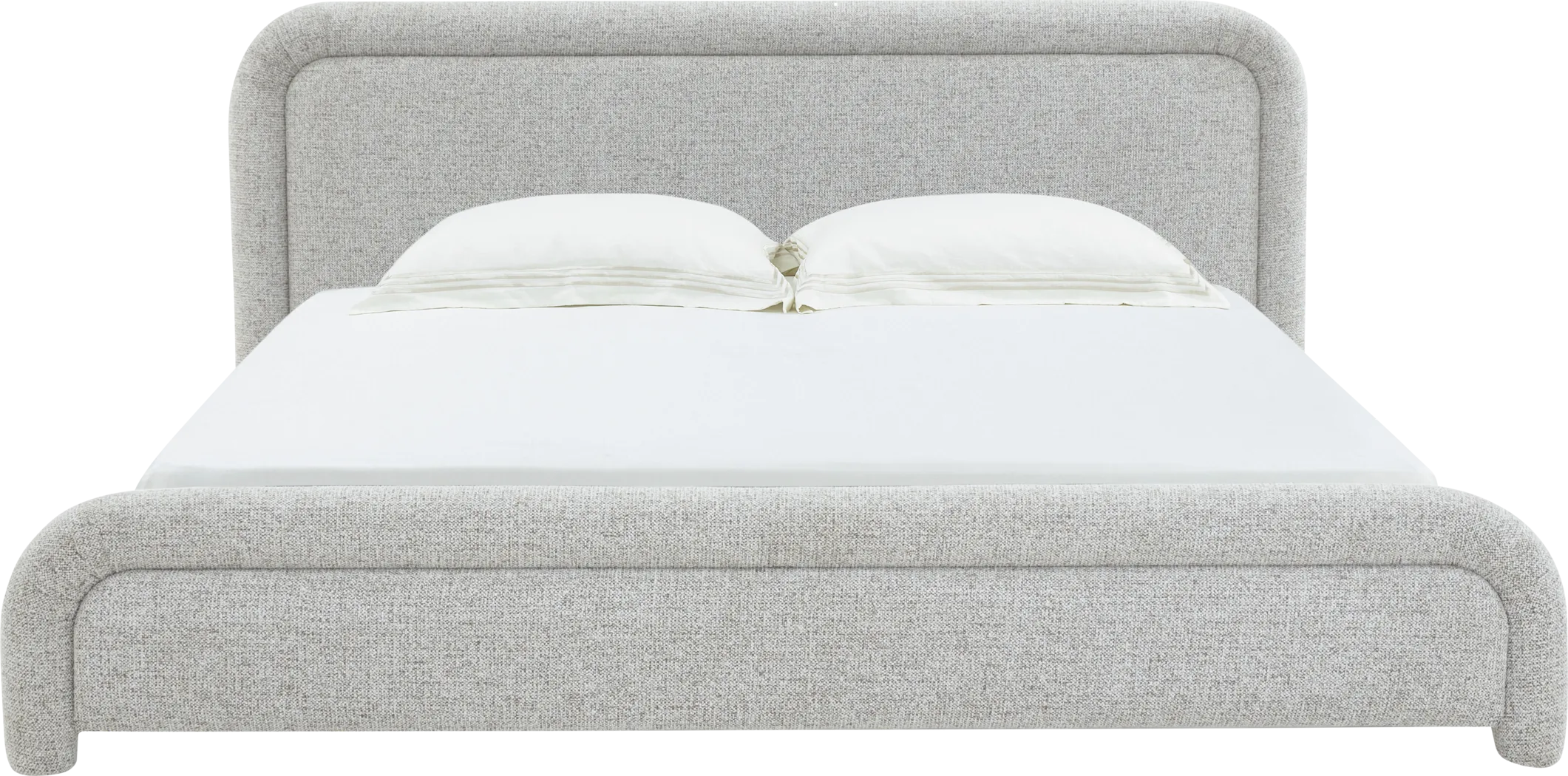 Vorel Beige King Bed - Thumbnail - Image 1