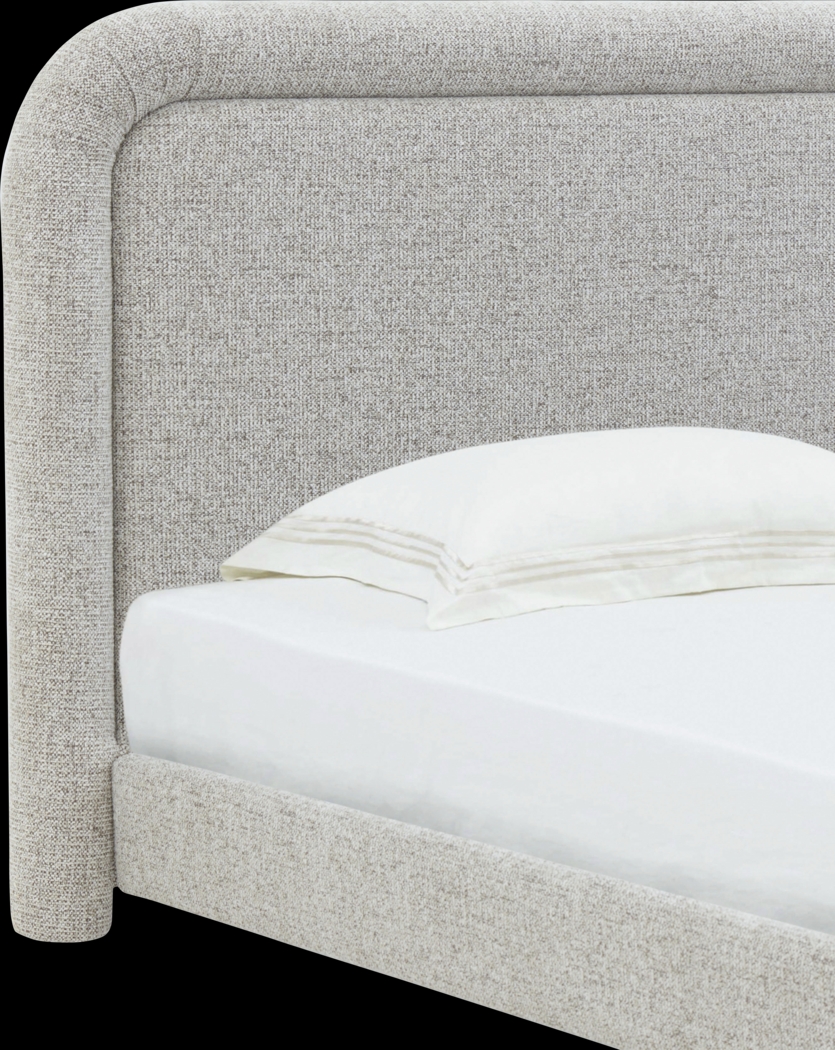 Vorel Beige Queen Bed - Thumbnail - Image 3