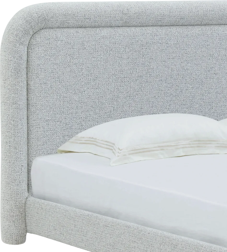 Vorel Gray King Bed - Thumbnail - Image 2