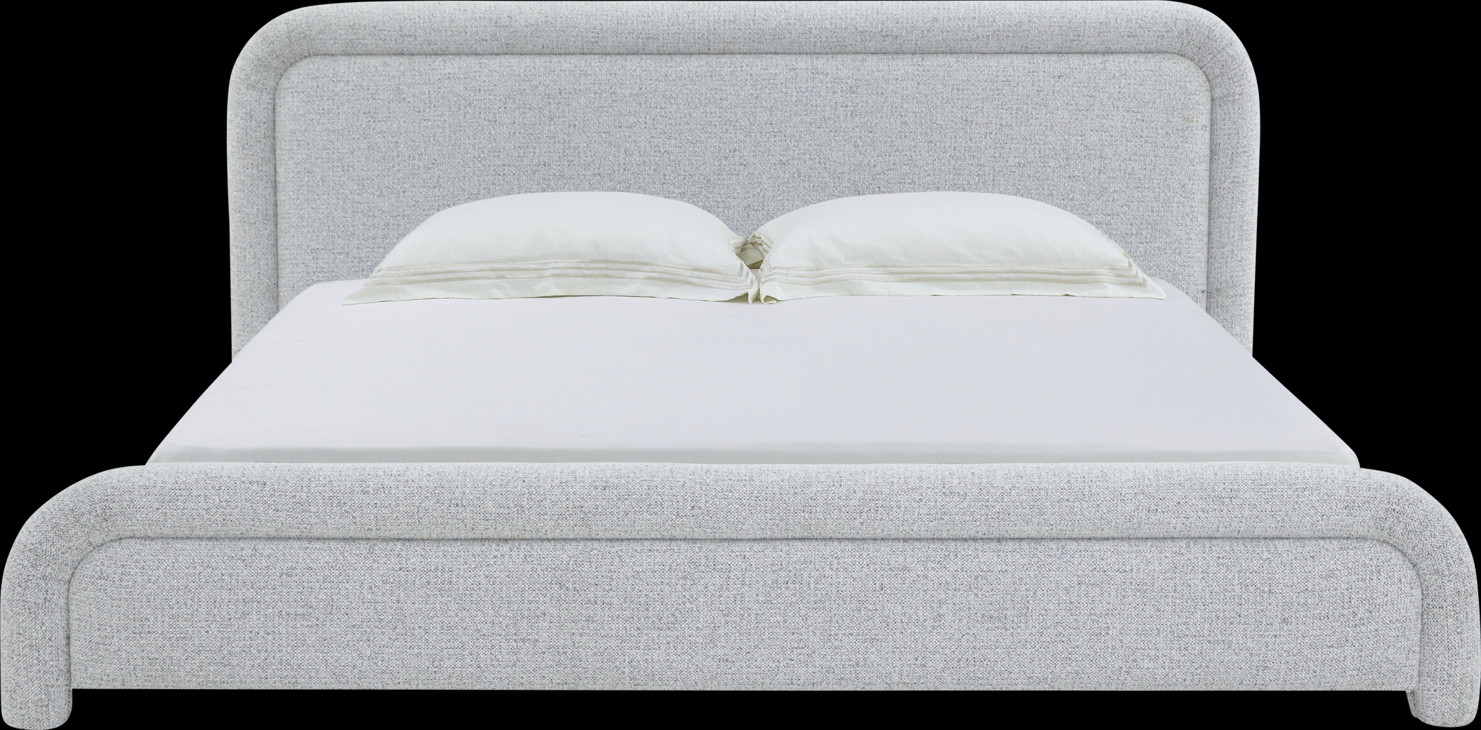 Vorel Gray Queen Bed - Thumbnail - Image 1