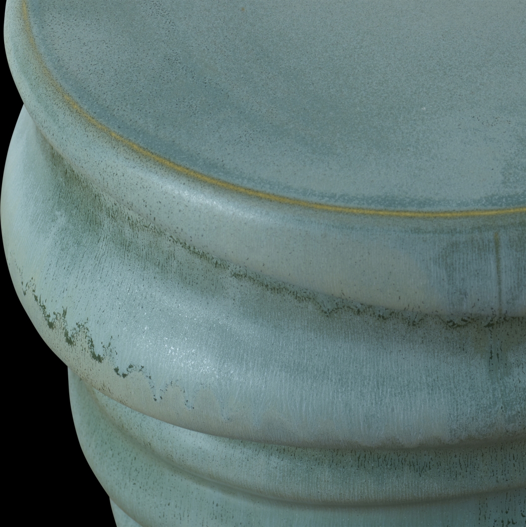 Votu Blue Garden Stool - Thumbnail - Image 3