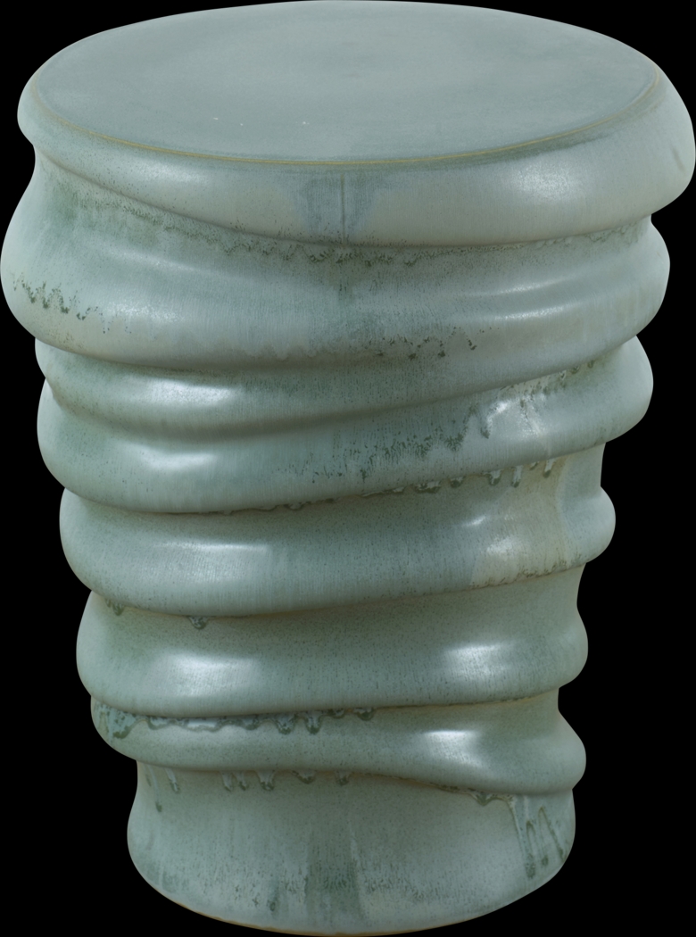 Votu Blue Garden Stool - Thumbnail - Image 1