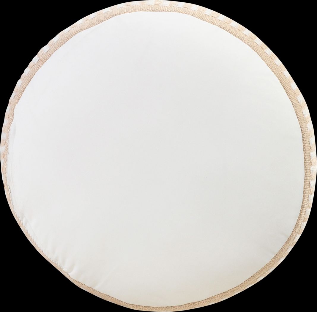 Votval Peach Indoor/Outdoor Pouf - Thumbnail - Image 3