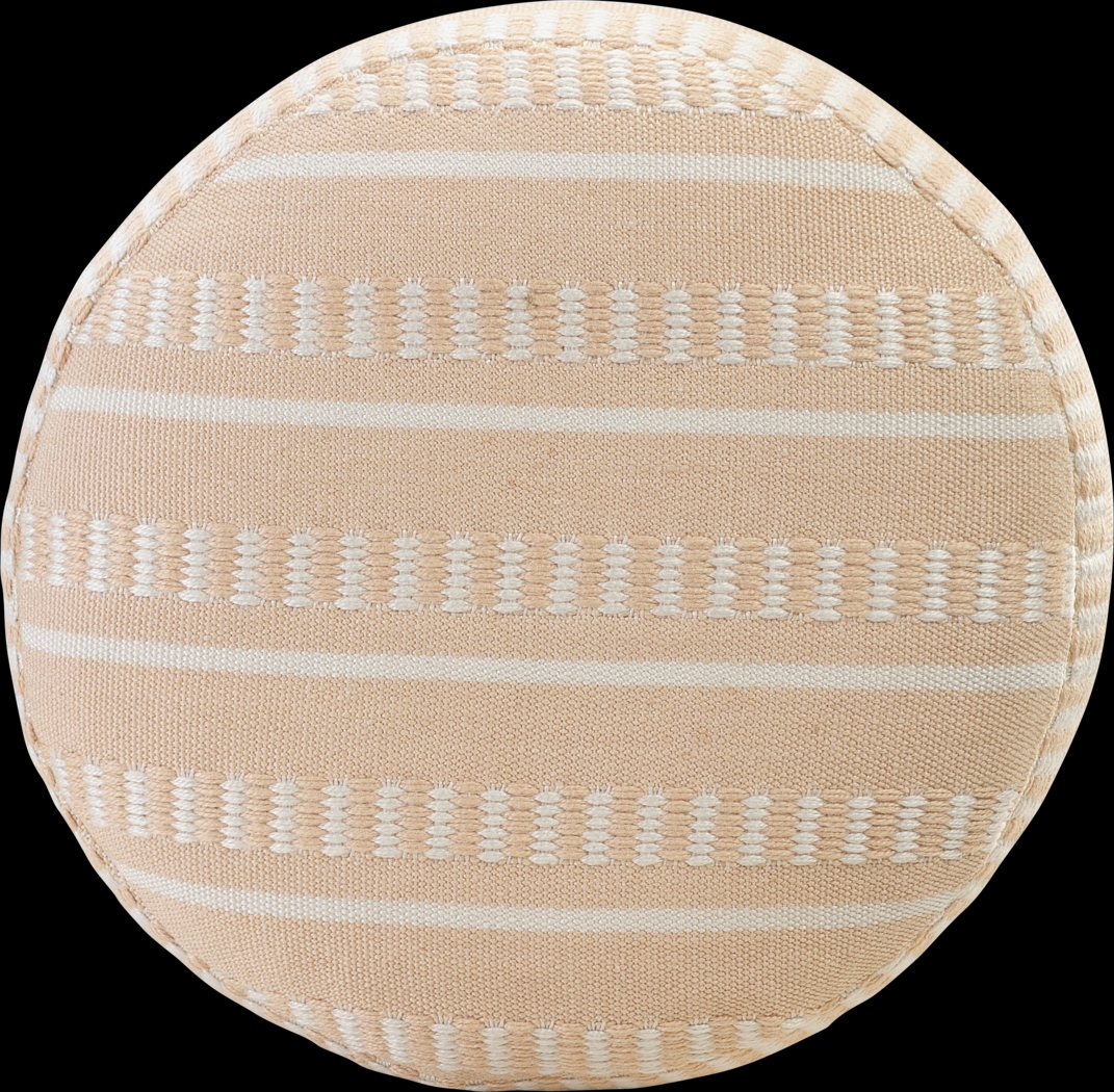 Votval Peach Indoor/Outdoor Pouf - Thumbnail - Image 5