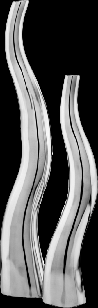 Vouvray I Silver Vase, Set of 2 - Thumbnail - Image 1