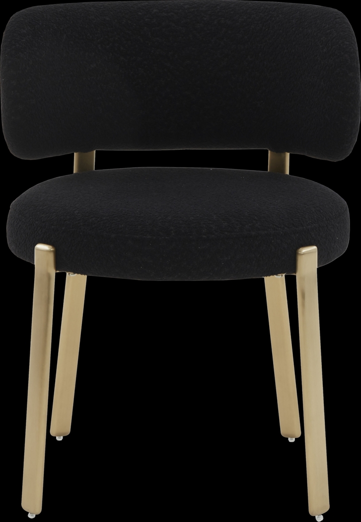 Vuemont Black Dining Chair - Thumbnail - Image 3