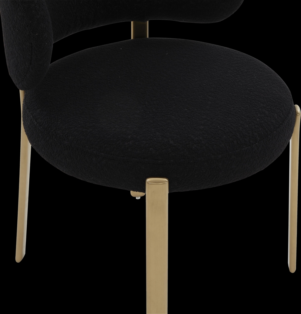 Vuemont Black Dining Chair - Thumbnail - Image 5