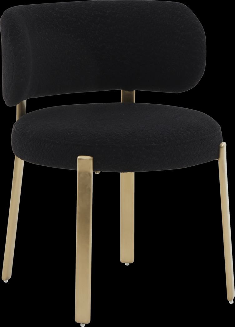 Vuemont Black Dining Chair - Thumbnail - Image 1