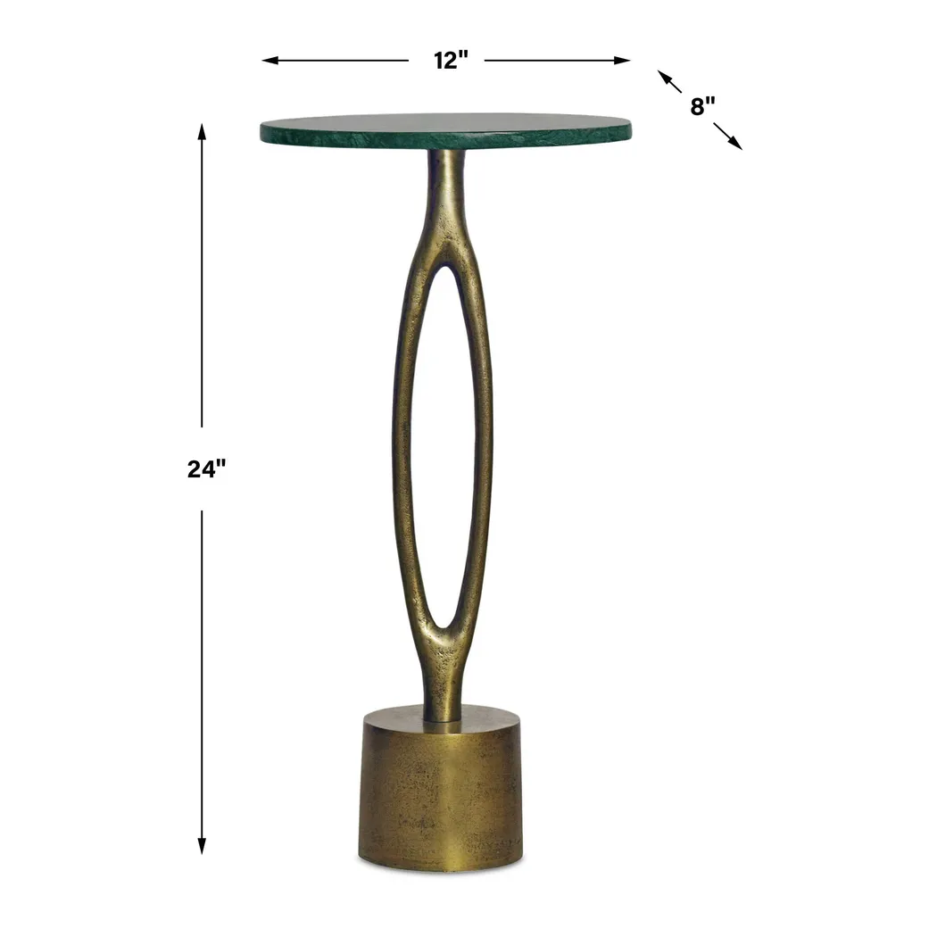Vukani Brass Accent Table - Thumbnail - Image 5